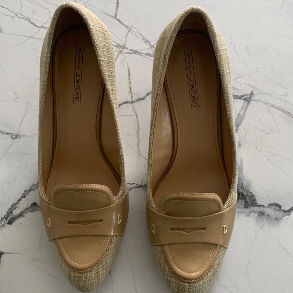 Joan and David 3” wedge heels